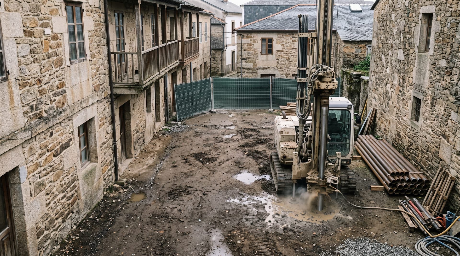 Cimentación en Pontevedra